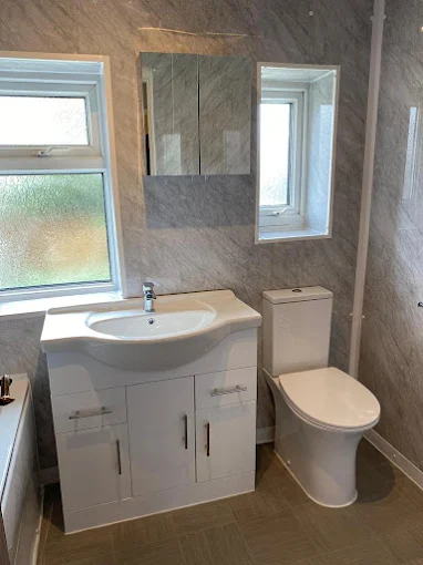 Sarb & Son Home Improvements completed bathroom project